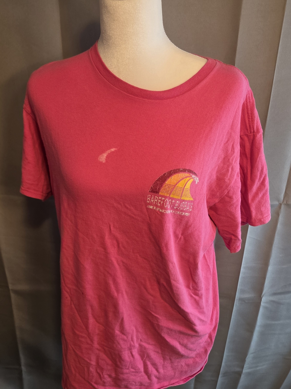Pink Graphic Short-Sleeve Tee